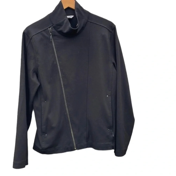 Calvin Klein medium black zip up jacket - Picture 1 of 5